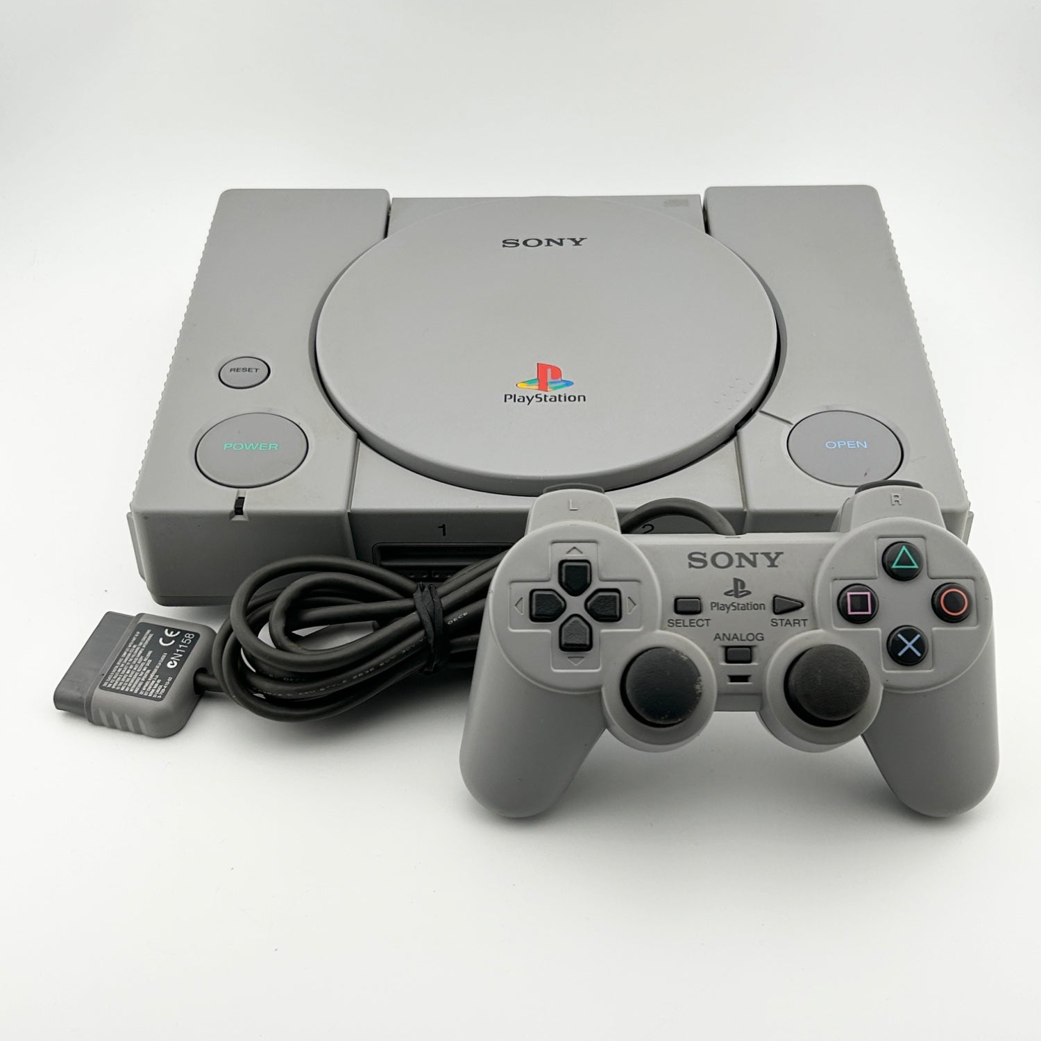 Sony PlayStation 1 PS1 Gray Console Gaming System SCPH-7501