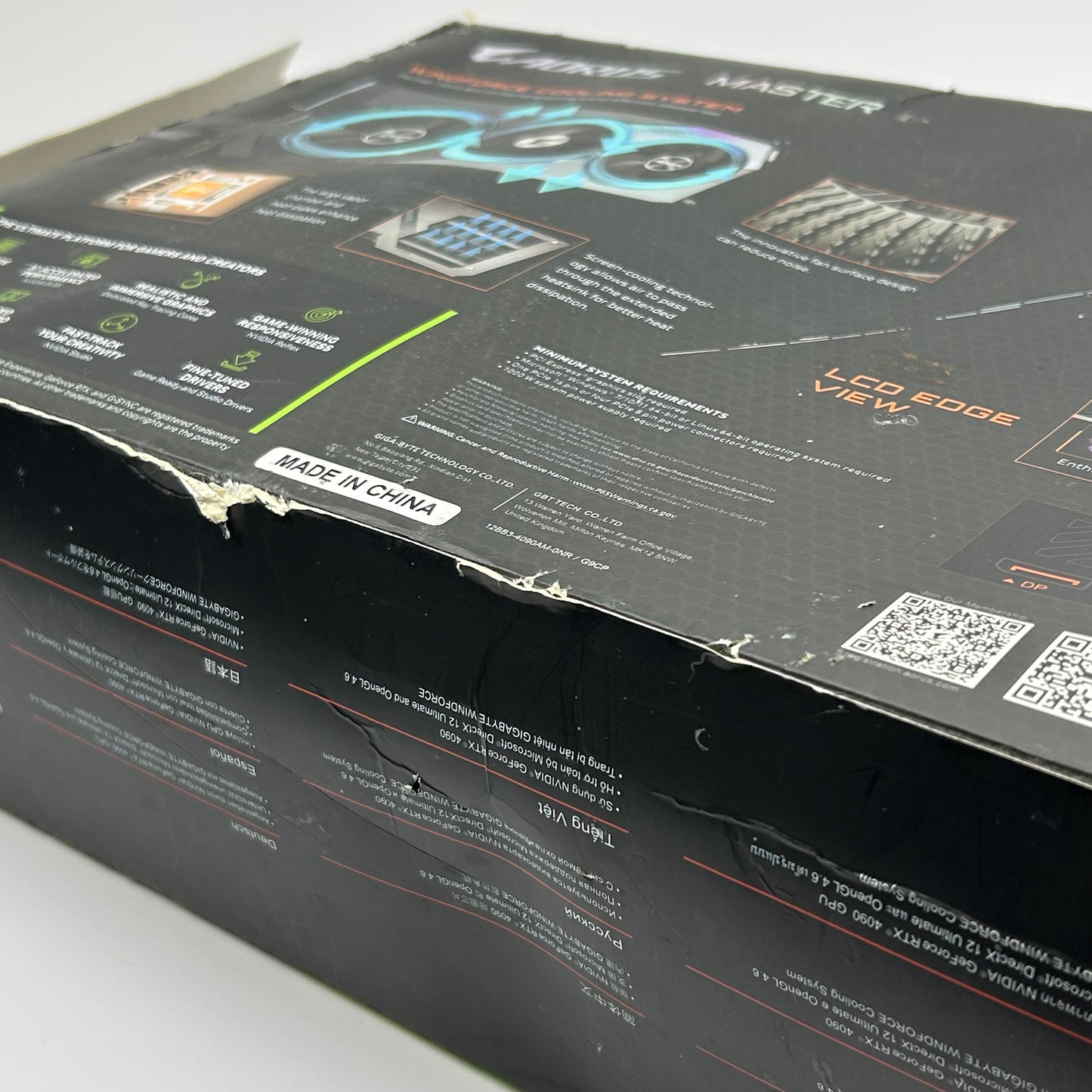 Gigabyte AORUS RTX 4090 24GB GDDR6X Graphics Card V22043