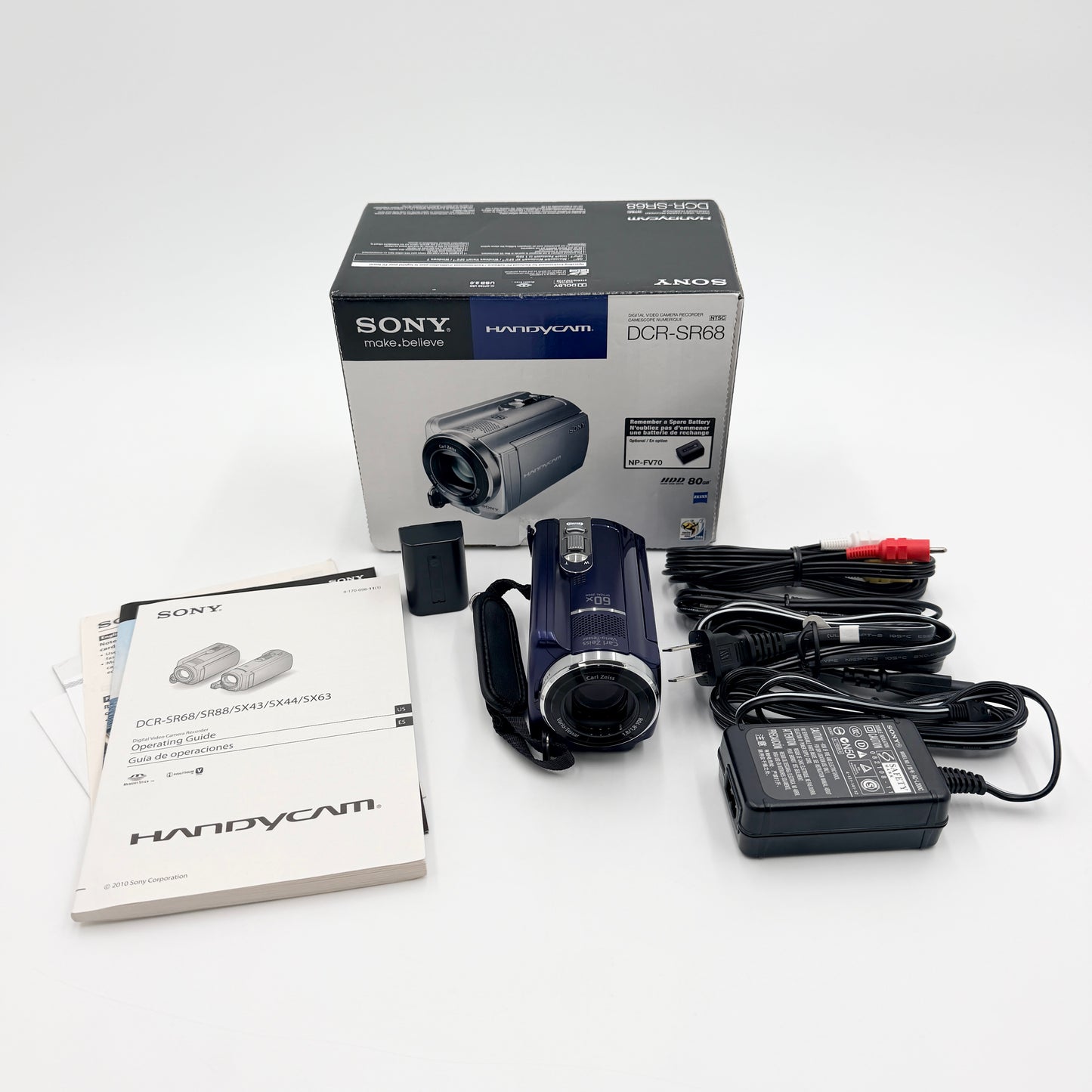 Sony HandyCam DCR-SR68 2.3 Video Digital Camera Camcorder