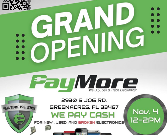 Join Us for the Grand Opening of PayMore's First Florida Store in Greenacres!