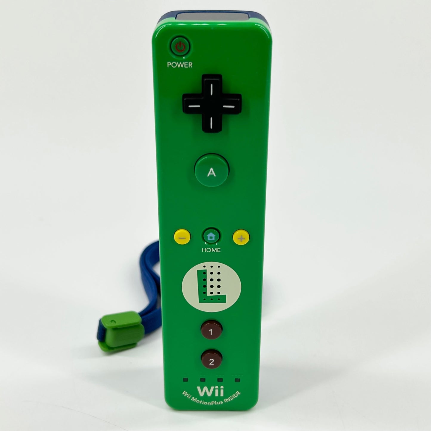 Nintendo Wii MotionPlus Controller RVL-036 Green/Blue