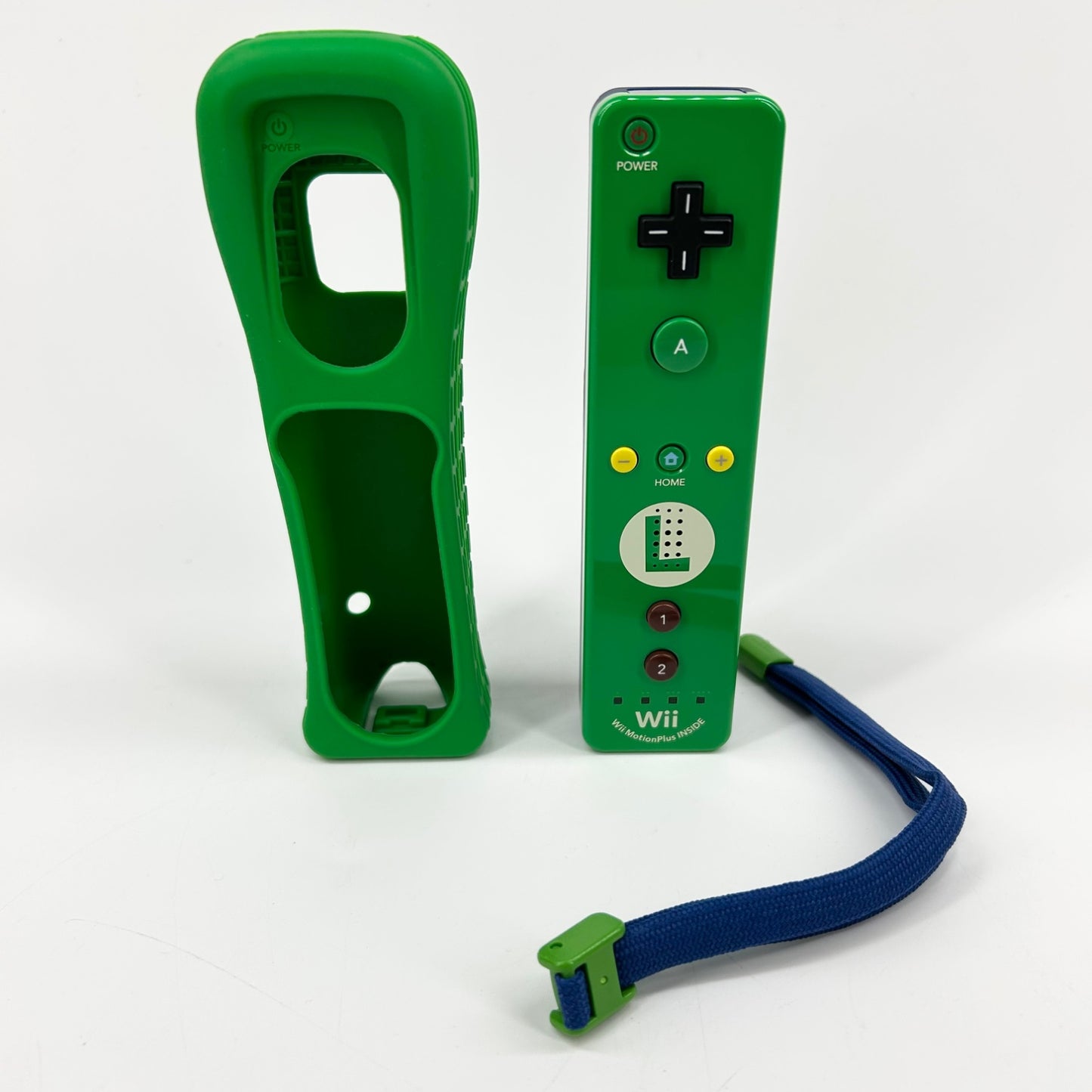 Nintendo Wii MotionPlus Controller RVL-036 Green/Blue