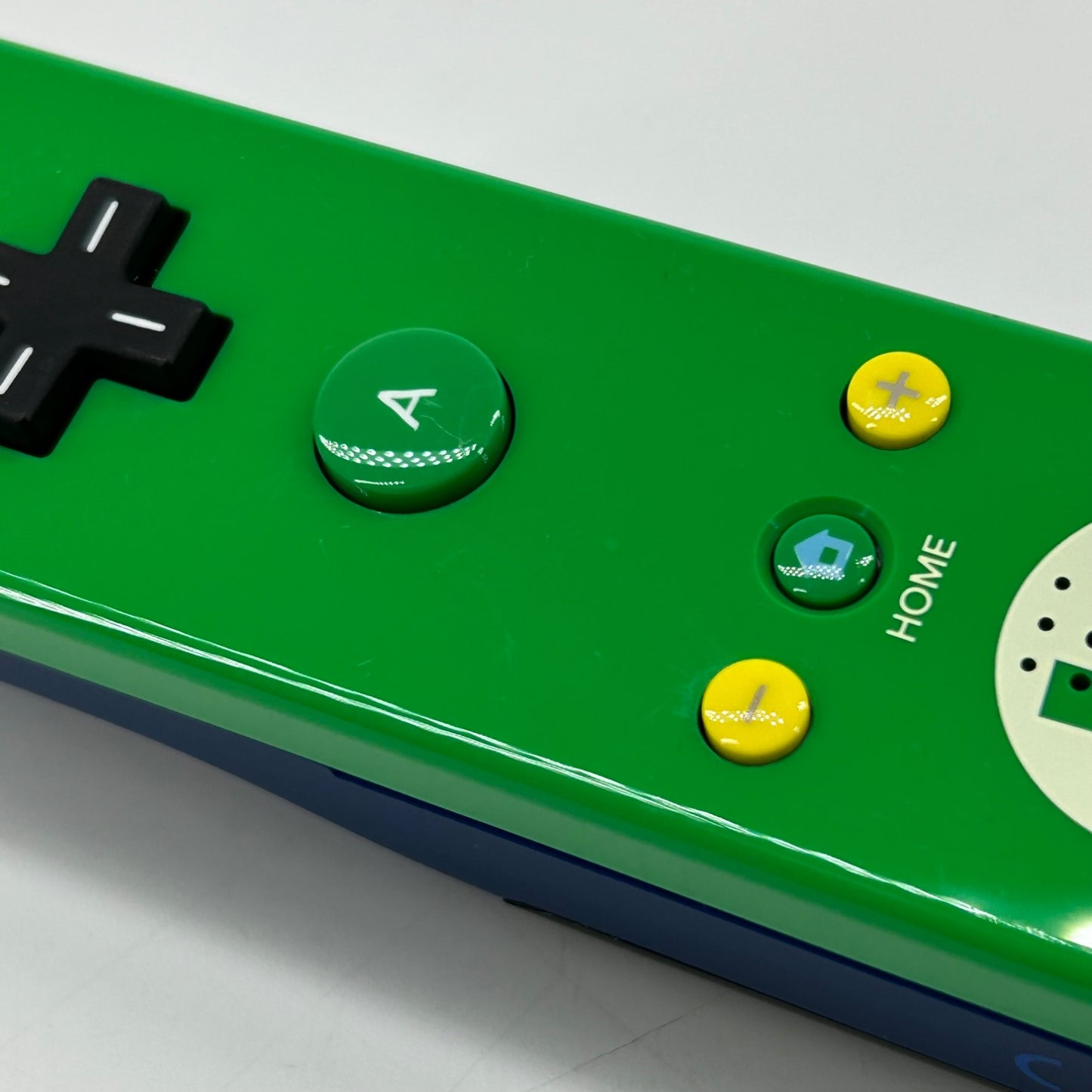 Nintendo Wii MotionPlus Controller RVL-036 Green/Blue