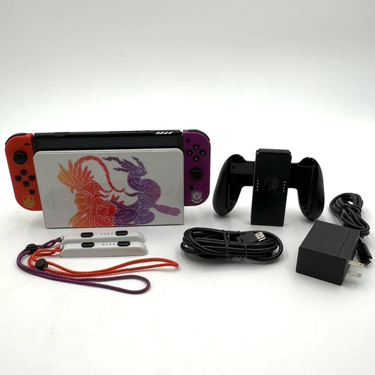 Nintendo Switch OLED Console HEG-001 Pokémon Scarlet & Violet Edition