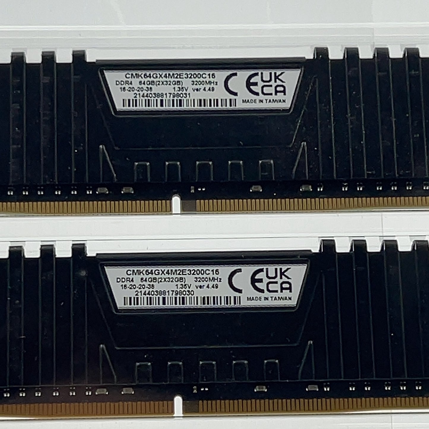 Corsair Vengeance LPX 64GB (2x32GB) RAM DDR4 3200MHz CMK56GX4M2E3200C16