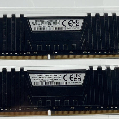 Corsair Vengeance LPX 64GB (2x32GB) RAM DDR4 3200MHz CMK56GX4M2E3200C16