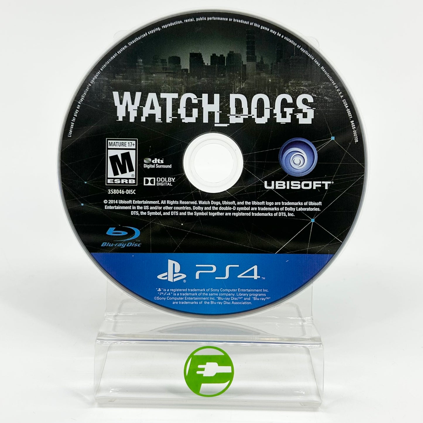 Watch Dogs (Sony PlayStation 4 PS4, 2014)