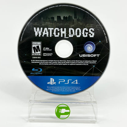 Watch Dogs (Sony PlayStation 4 PS4, 2014)