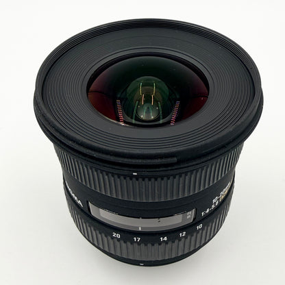 Sigma DC HSM 10-20mm f/4-5.6 EX DC HSM For Nikon F Mount Auto Zoom Lens