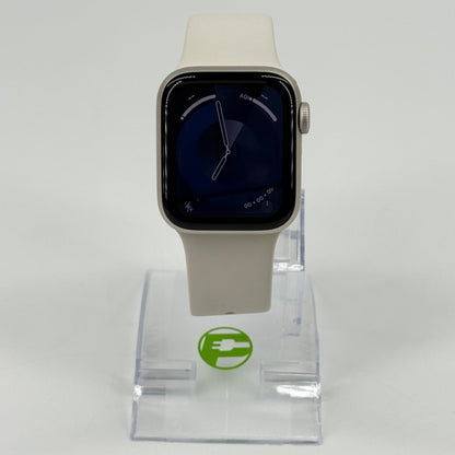 GPS Only Apple Watch SE 2nd Gen 40MM Starlight Aluminum Starlight Sport Band