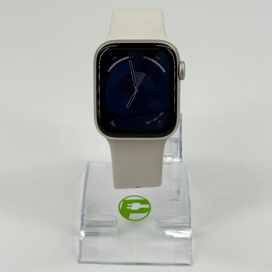 GPS Only Apple Watch SE 2nd Gen 40MM Starlight Aluminum Starlight Sport Band