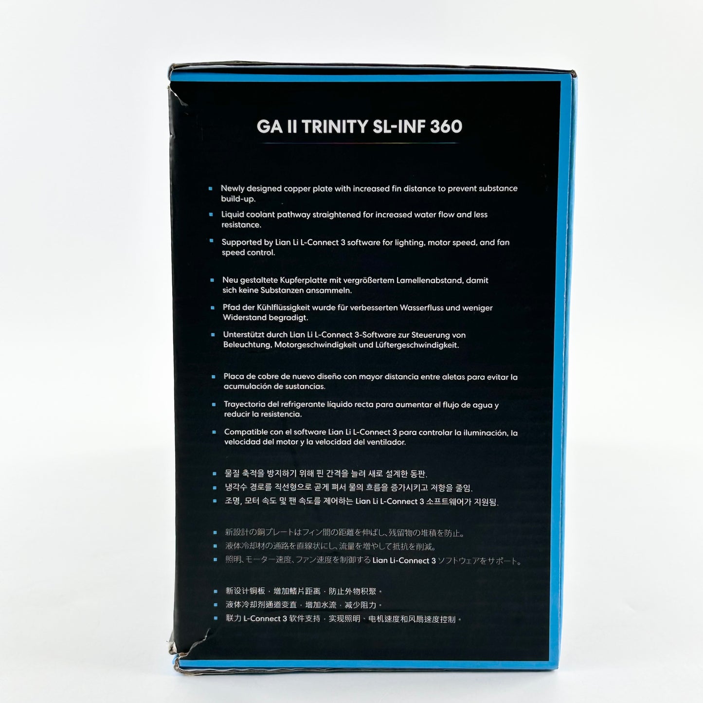 New Lian Li GA II Trinity SL-INF 360 Liquid CPU Cooler GA2T36INW