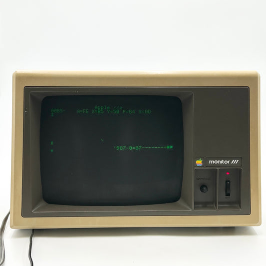Apple Monitor iii A3M0039 VIntage AppleColor RGB Monitor A3M0039