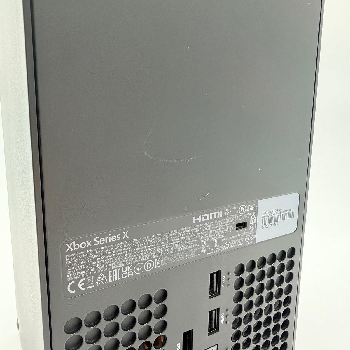 Microsoft Xbox Series X 1TB Console Gaming System Carbon Black 1882