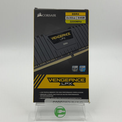 Corsair Vengeance LPX 64GB (2x32GB) RAM DDR4 3200MHz CMK56GX4M2E3200C16