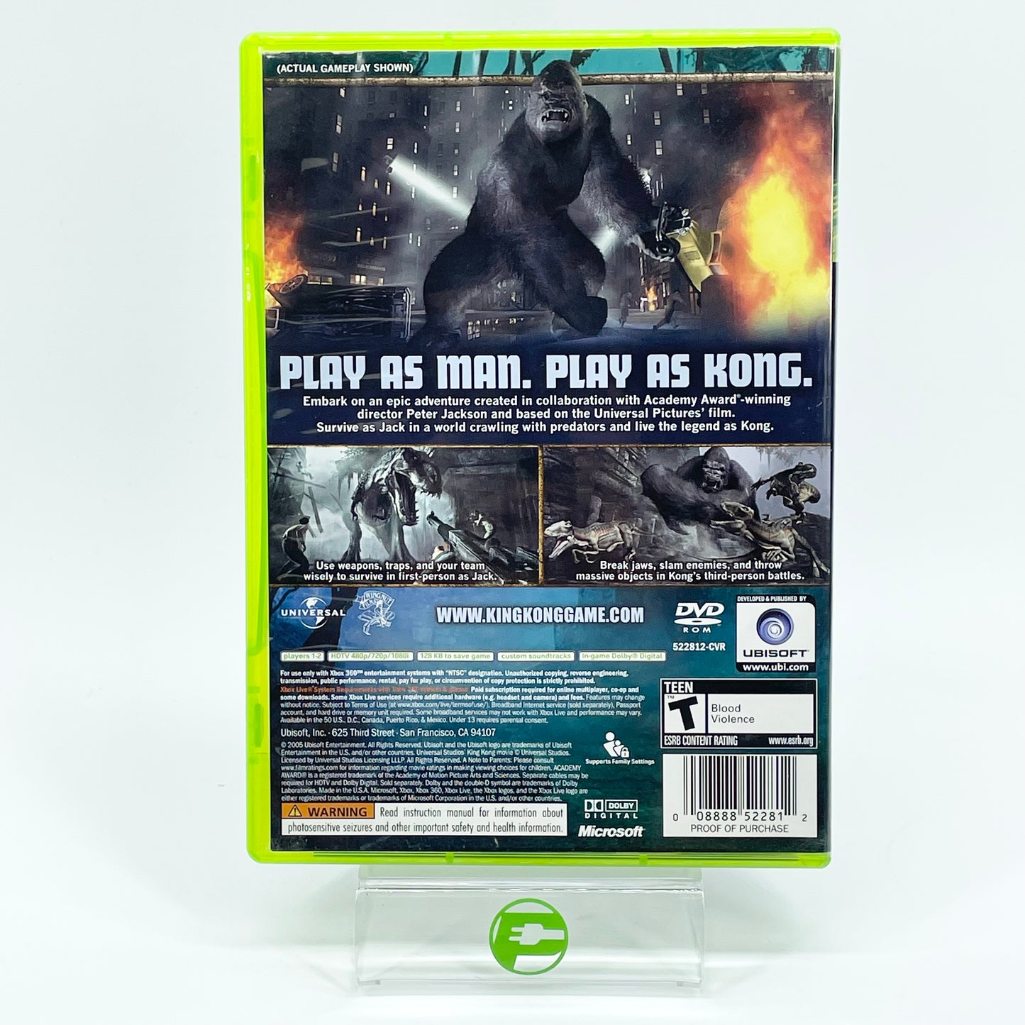 Peter Jackson's King Kong (Microsoft Xbox 360, 2005)