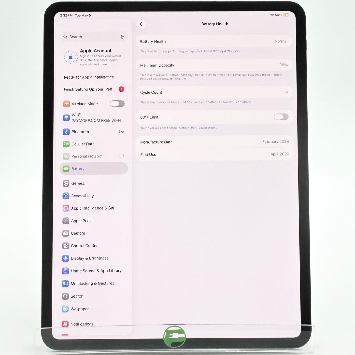 Unlocked Apple iPad Pro 13" M5 512GB Space Black ME7Y4LL/A