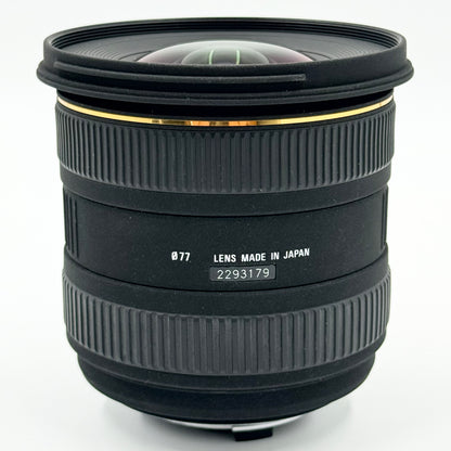 Sigma DC HSM 10-20mm f/4-5.6 EX DC HSM For Nikon F Mount Auto Zoom Lens