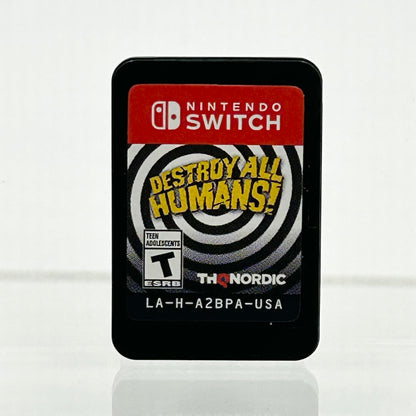 Destroy All Humans (Nintendo Switch, 2021) Catridge Only