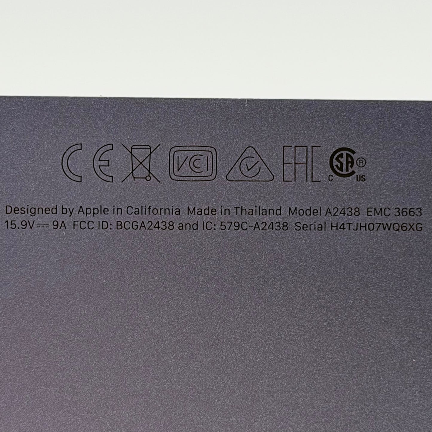 2021 Apple iMac 24" M1 8 Core 3.2GHz 16GB RAM 512GB SSD Purple A2438