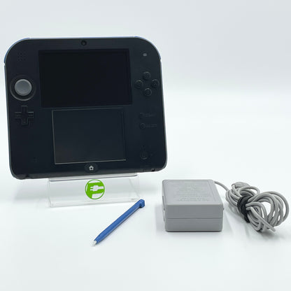 Nintendo 2DS Handheld Game Console FTR-001 Black/Blue