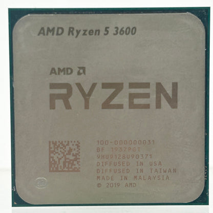 AMD Ryzen 5 3600 3.60GHz 6 Core 100-000000031 12 Thread AM4