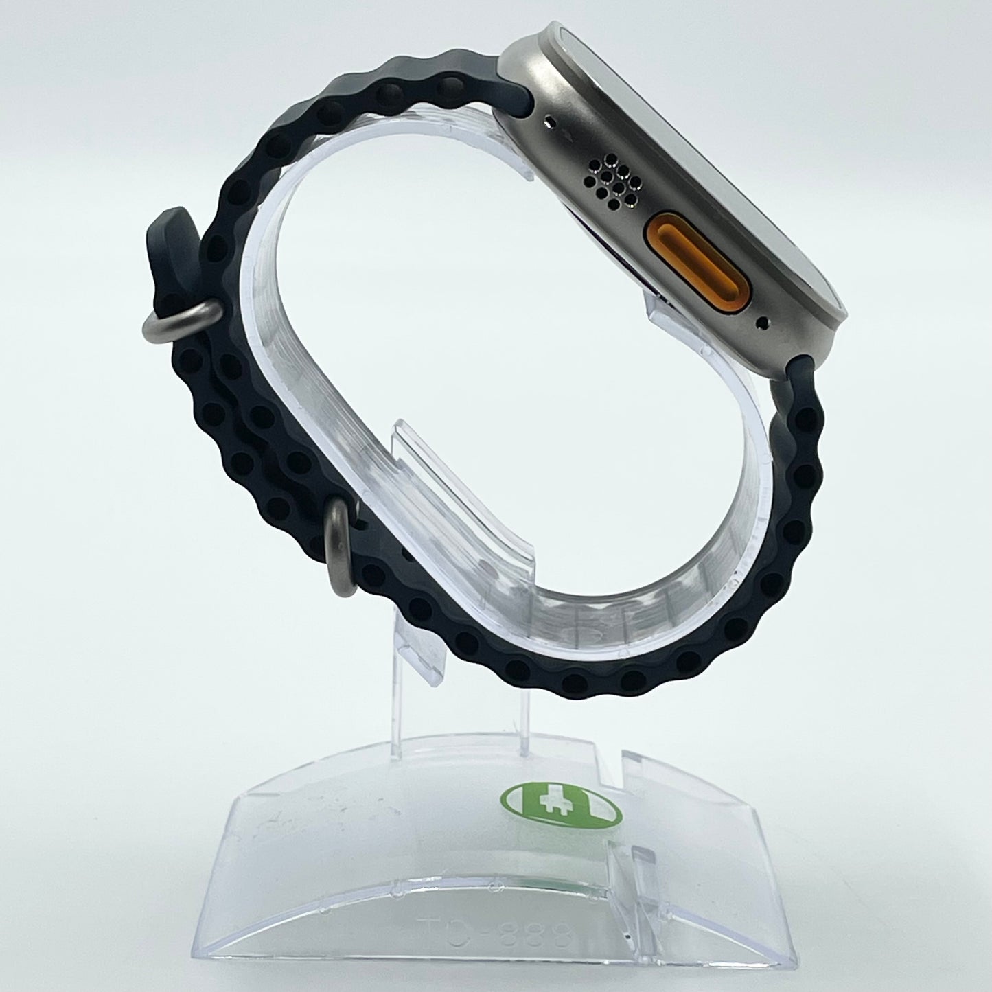 Unlocked Apple Watch Ultra 49MM Natural Titanium Blue Ocean Band MQET3LL/A