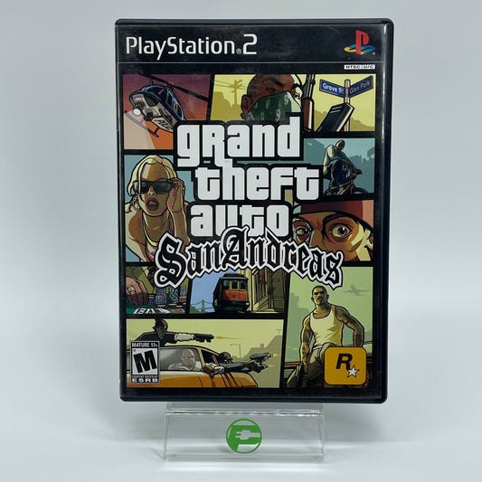 Grand Theft Auto San Andreas (Sony PlayStation 2 PS2, 2004)