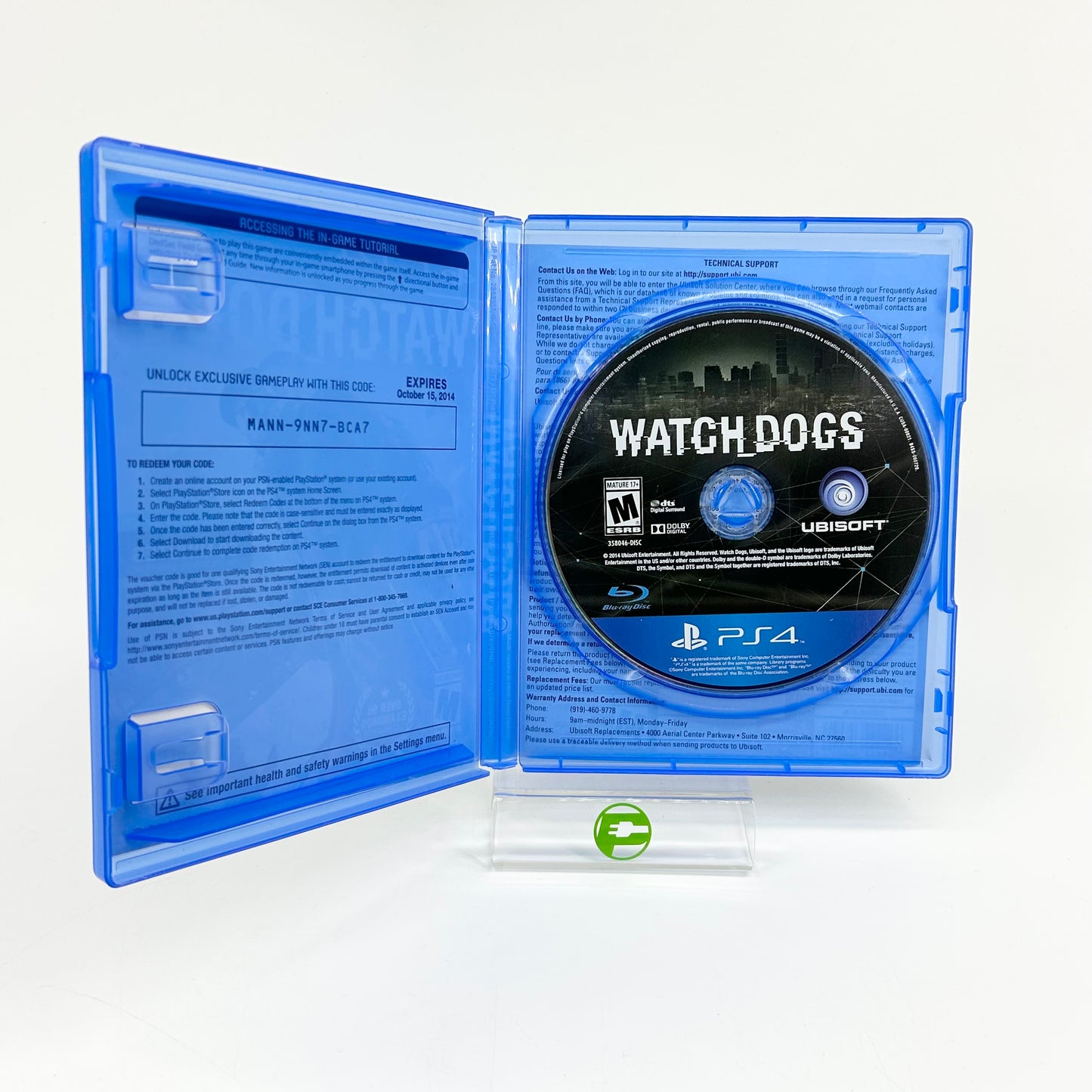 Watch Dogs (Sony PlayStation 4 PS4, 2014)