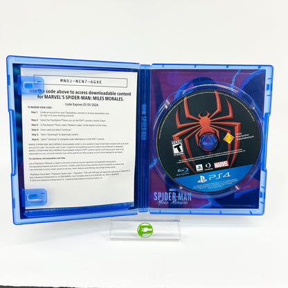 Marvel Spiderman: Miles Morales [Launch Edition] (Sony PlayStation 4 PS4, 2020)
