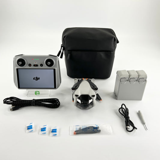 DJI Mini 3 Fly More Combo 4K Camera Drone MT3PD with DJI RC Controller
