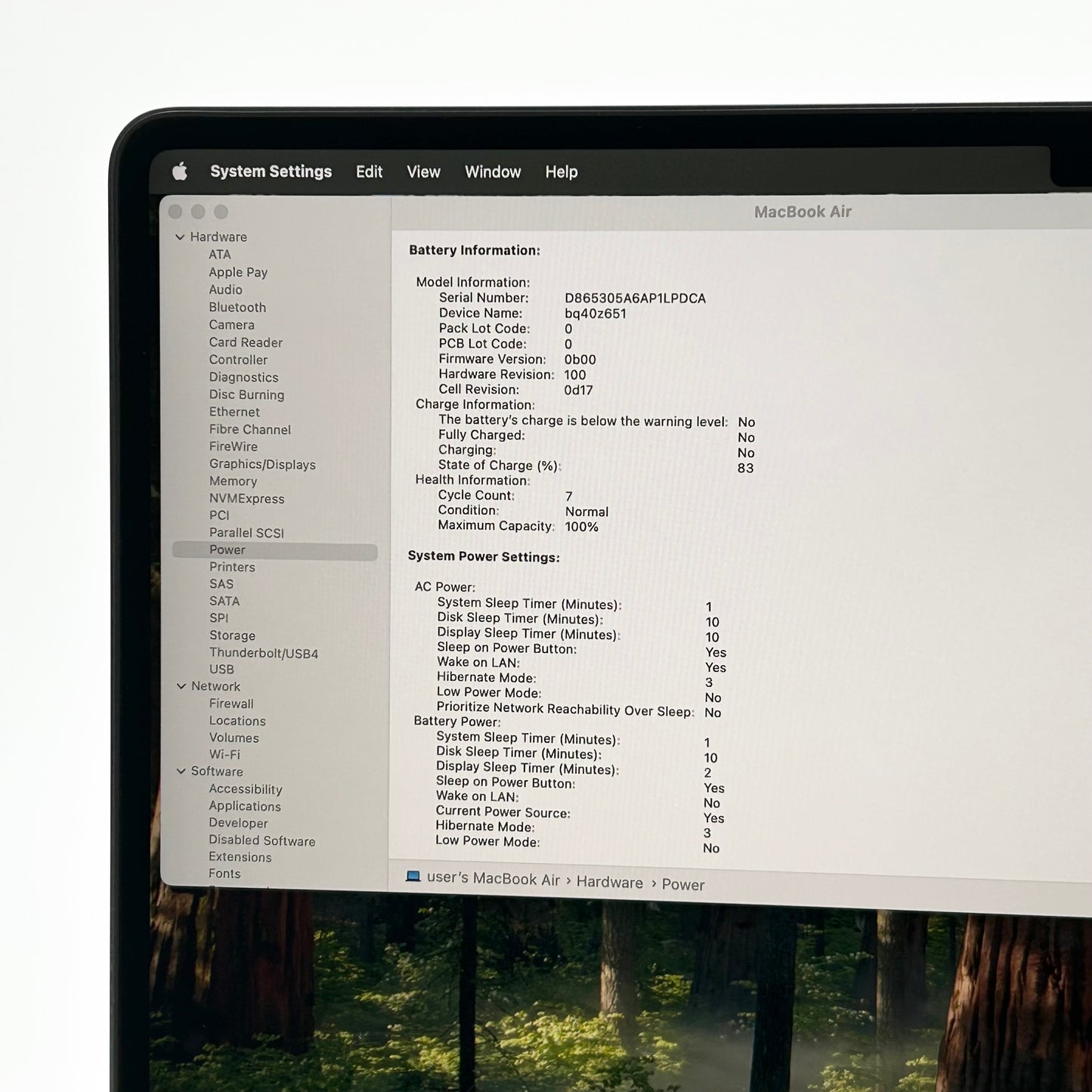 2025 Apple MacBook Air 15" M4 10 Core 4.5GHz 16GB RAM 256GB SSD A3241