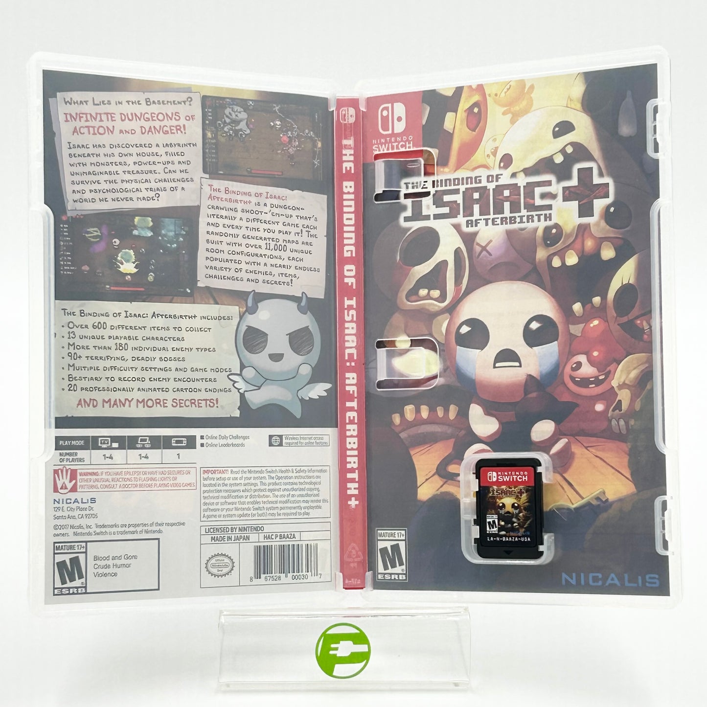 Binding of Isaac Afterbirth+ (Nintendo Switch, 2017)