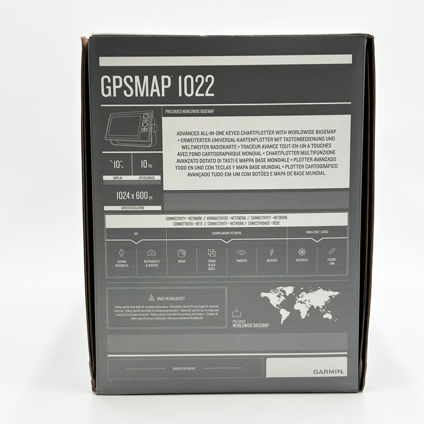 New Garmin GPSMAP 1022  Keyed Networking Chartplotter AB3113