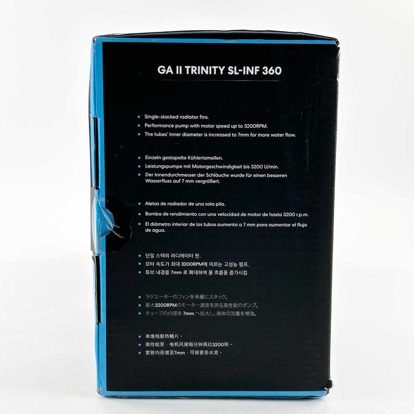 New Lian Li GA II Trinity SL-INF 360 Liquid CPU Cooler GA2T36INW