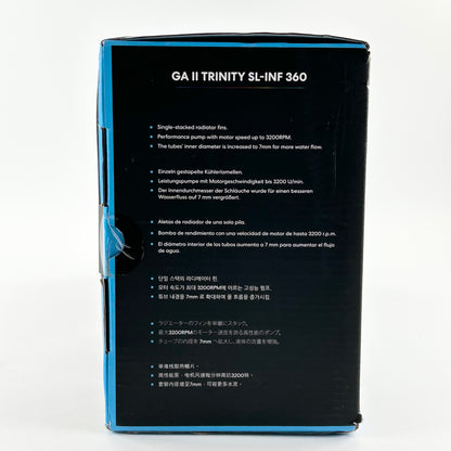 New Lian Li GA II Trinity SL-INF 360 Liquid CPU Cooler GA2T36INW