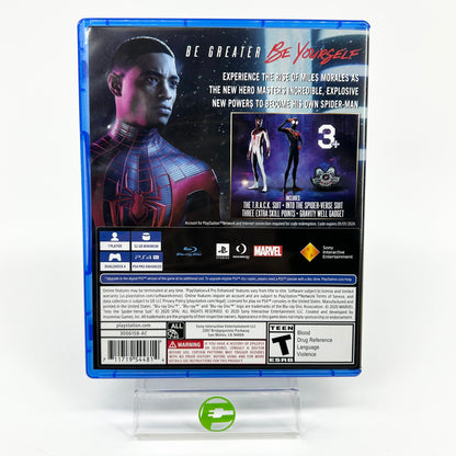 Marvel Spiderman: Miles Morales [Launch Edition] (Sony PlayStation 4 PS4, 2020)