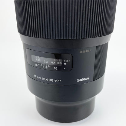 Sigma DG HSM Art 24mm f/1.4 For Sony E Mount