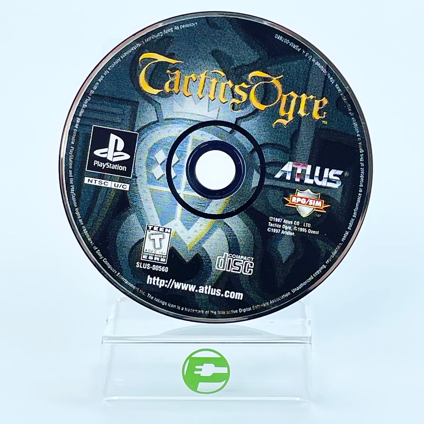 Tactics Ogre (Sony PlayStation 1 PS1, 1997)