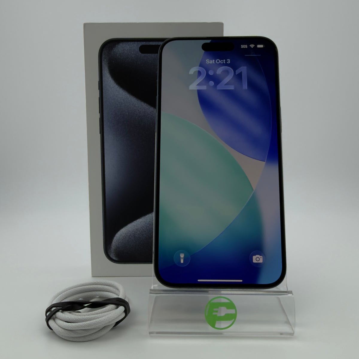 Factory Unlocked Apple iPhone 15 Pro Max 256GB Blue Titanium MU693LL/A