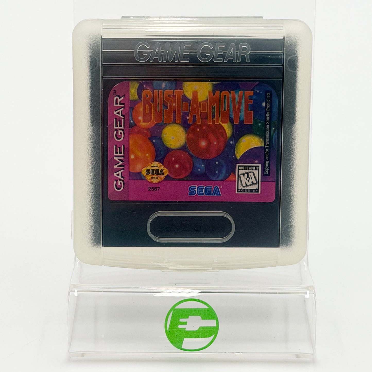 Bust a Move (Sega Game Gear, 1996) Cartridge Only