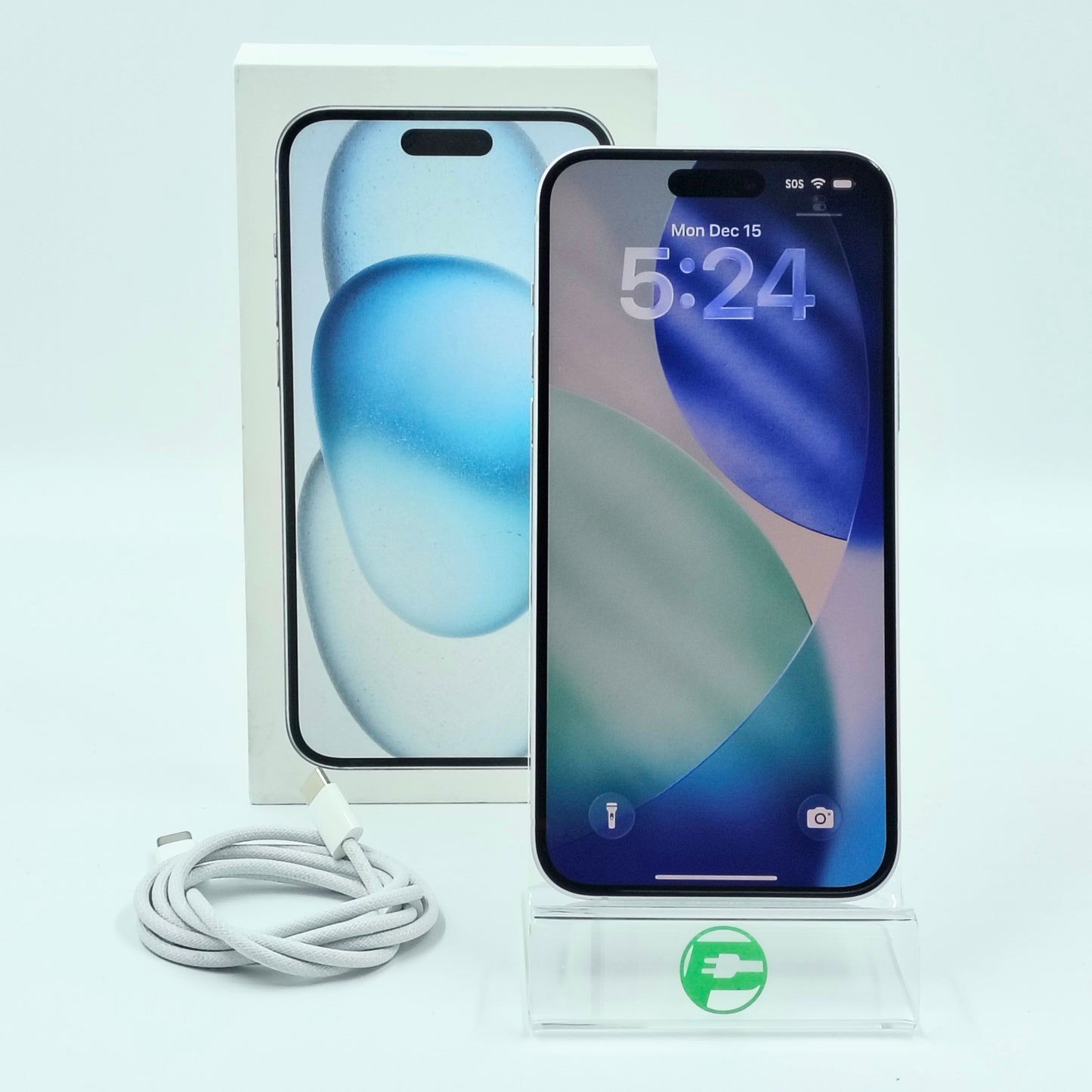 Factory Unlocked Apple iPhone 15 Plus 128GB Blue MTXV3LL/A