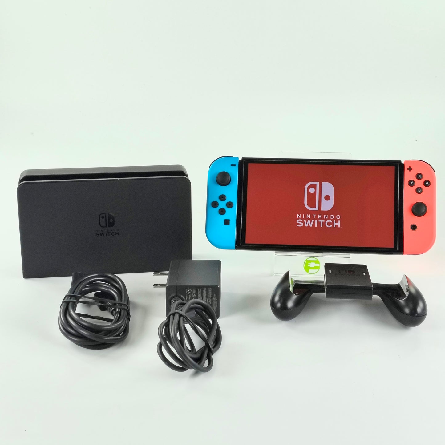 Nintendo Switch OLED Video Game Console HEG-001 Red/Blue